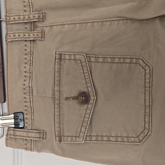 🤎 Maurices Khaki Slim Straight Ankle Pants Mid Rise Size 0 Neutral - Picture 10 of 15